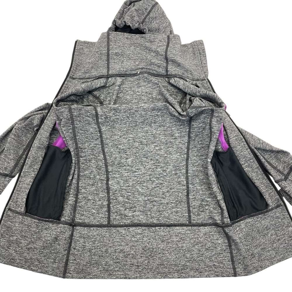 Lululemon Stride Jacket 2 Gray/Purple - Picture 12 of 16